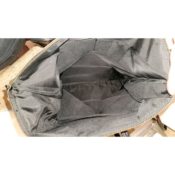 Geometric Metallic Patterned Tote Bag - Picture 5 of 9